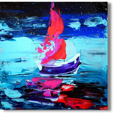 Modern Art on Canvas – Color, Movement &amp; Emotion