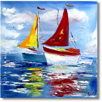 Modern Art on Canvas – Color, Movement &amp; Emotion