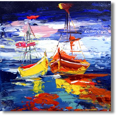 Modern Art on Canvas – Color, Movement &amp; Emotion