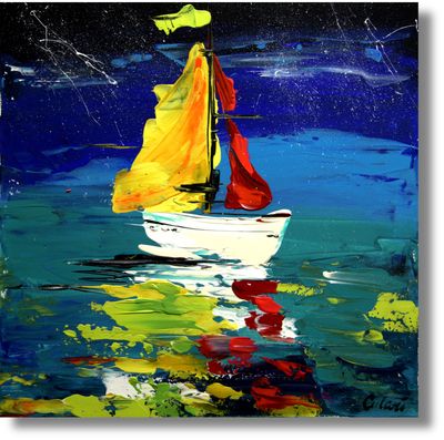 Modern Art on Canvas – Color, Movement &amp; Emotion