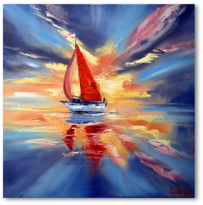 Modern Art on Canvas – Color, Movement &amp; Emotion