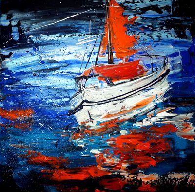 Modern Art on Canvas – Color, Movement &amp; Emotion