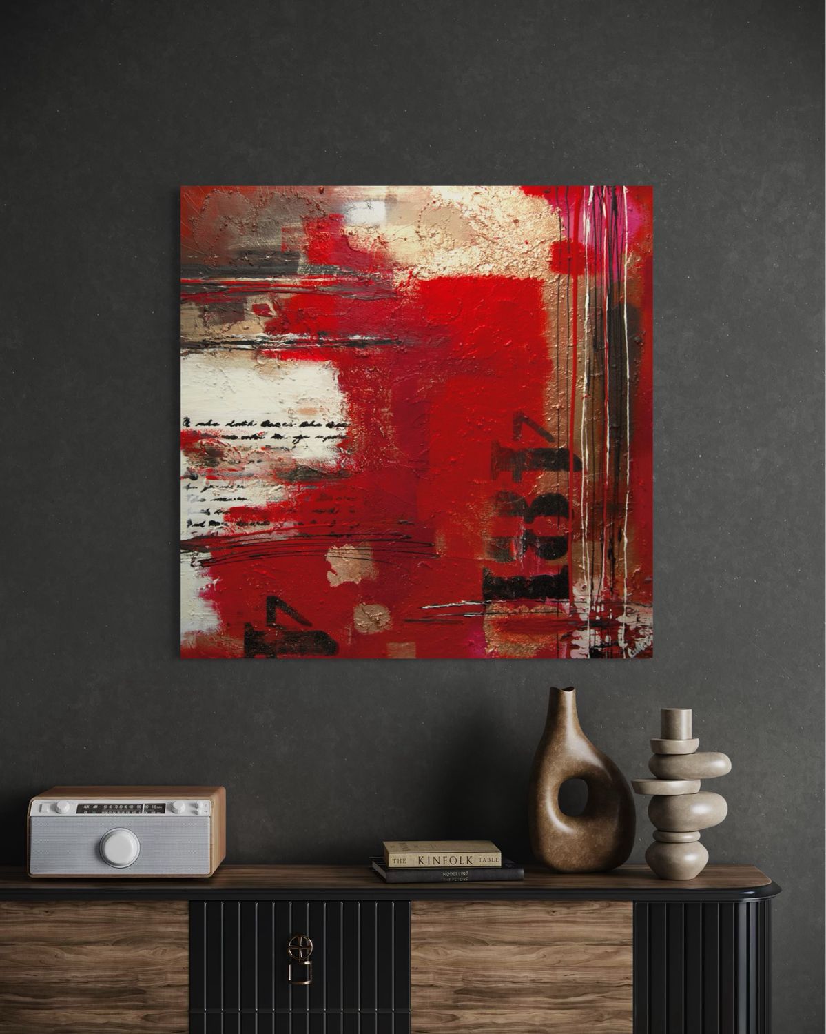 Pop Art - Dynamic Abstract Art for Loft & Office