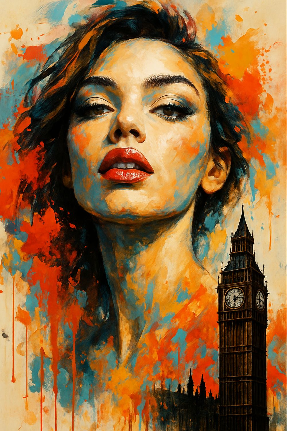 “Personal Art Moment – Portrait on Canvas”