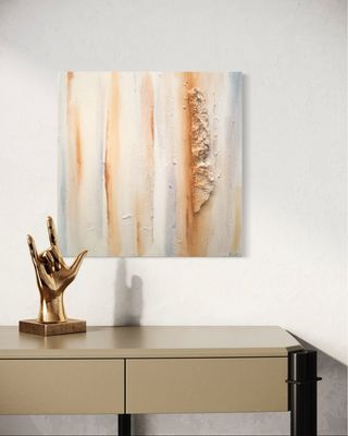 Island of Silence - Abstract Painting 