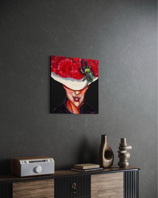 "Black Forest Woman with Beetle"