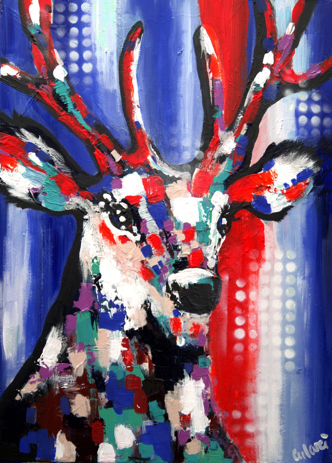 “Portrait of a Stag”