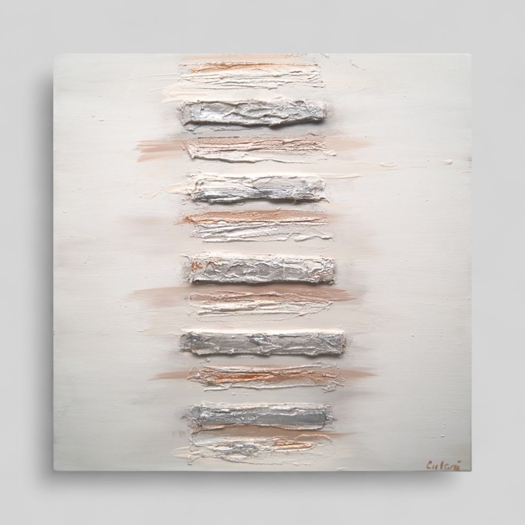 Steps to Silence - Abstract Painting 