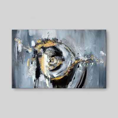 Abstract Collage - High-Quality Acrylic Painting for Artistic Interiors