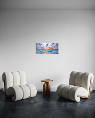 “Oceanic Harmony” – Impressionistic Depiction of the Ocean's Power