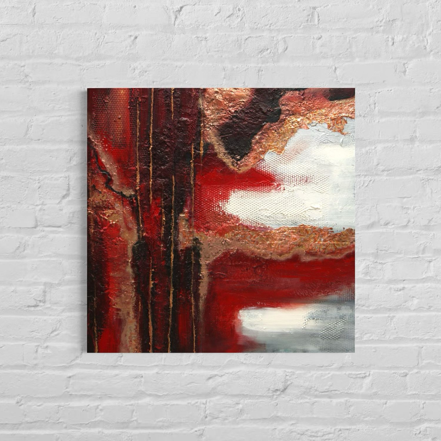 Lines - Abstract Painting 