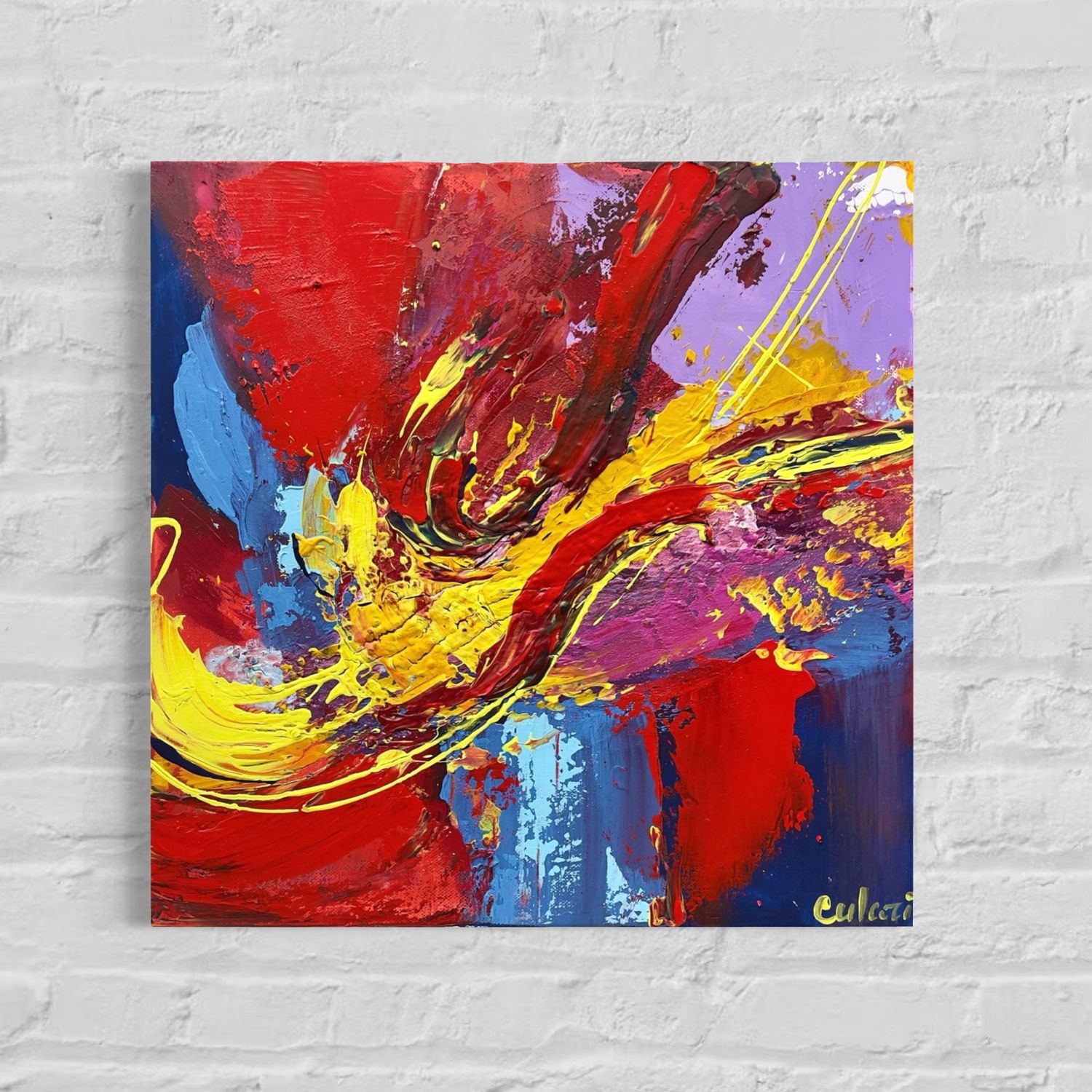 The Language of Colors - Abstract Art 