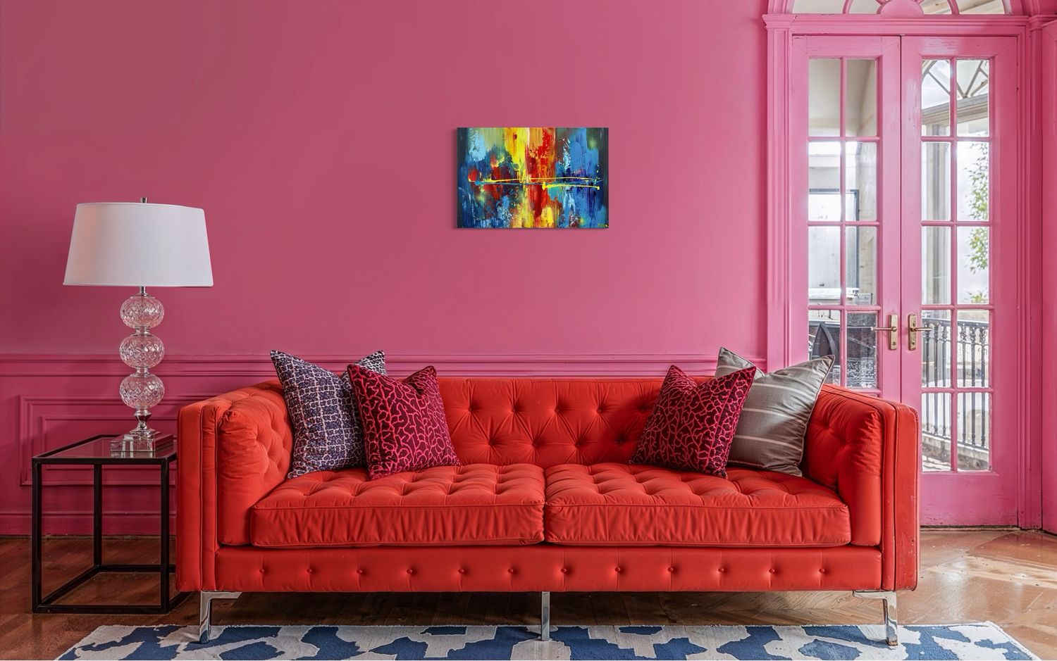Colors of the Soul- abstract painting