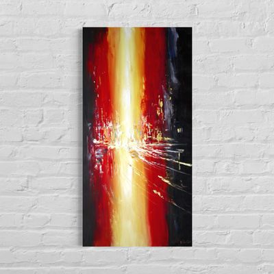 Abstract City - Abstract Painting Modern Art  Abstract City - Abstract Painting Modern Art