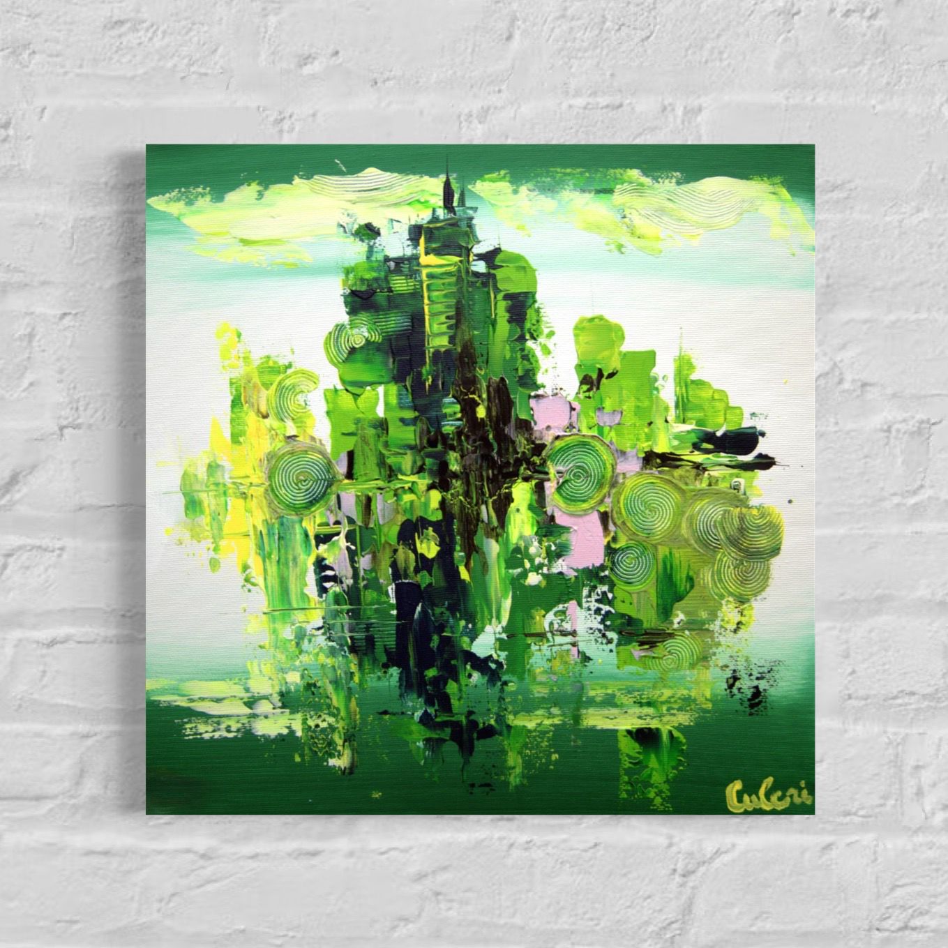 Symphony of Shapes - Exclusive Canvas Art for a Stylish Ambiance