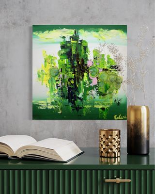 Symphony of Shapes - Exclusive Canvas Art for a Stylish Ambiance