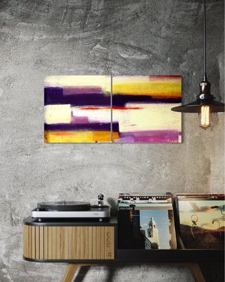 Abstract Harmony - Artistic Freedom in Expressive Colors
