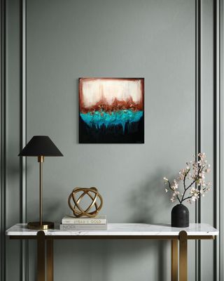 Copper Abstraction - Harmonious Color Combinations for Special Accents