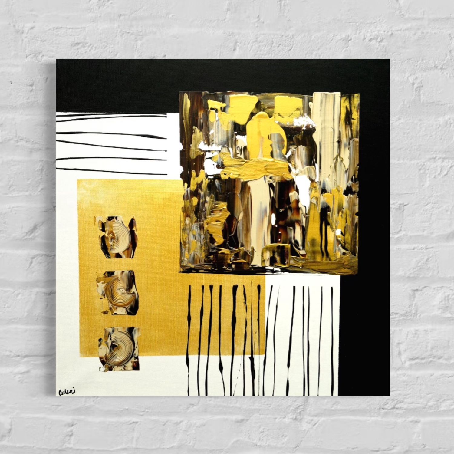 Geometric Dreams - Modern Abstract Paintings for Exclusive Walls