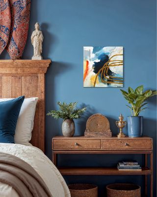 Golden Thread - Expressive Abstract Art for Collectors