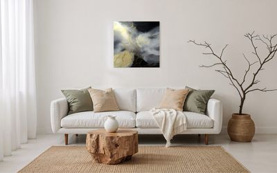 Abstract Connections - Exclusive Acrylic Painting in Abstract Style