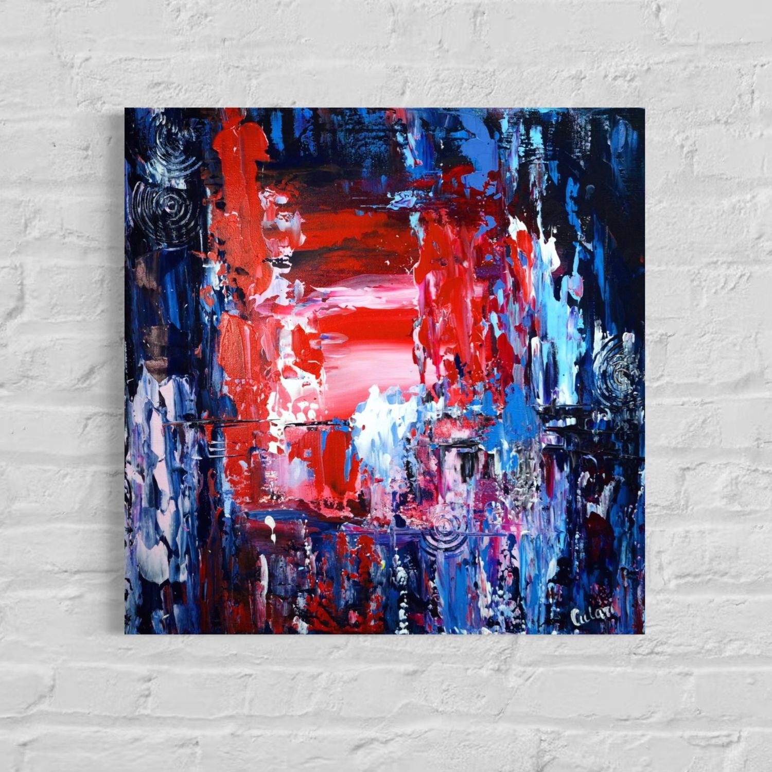 Abstract Vision - Hand-Painted Originals with Artistic Depth