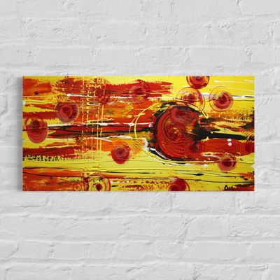 Colors of Imagination - High-Quality Abstract Painting on Canvas Colors of Imagination - High-Quality Abstract Painting on Canvas