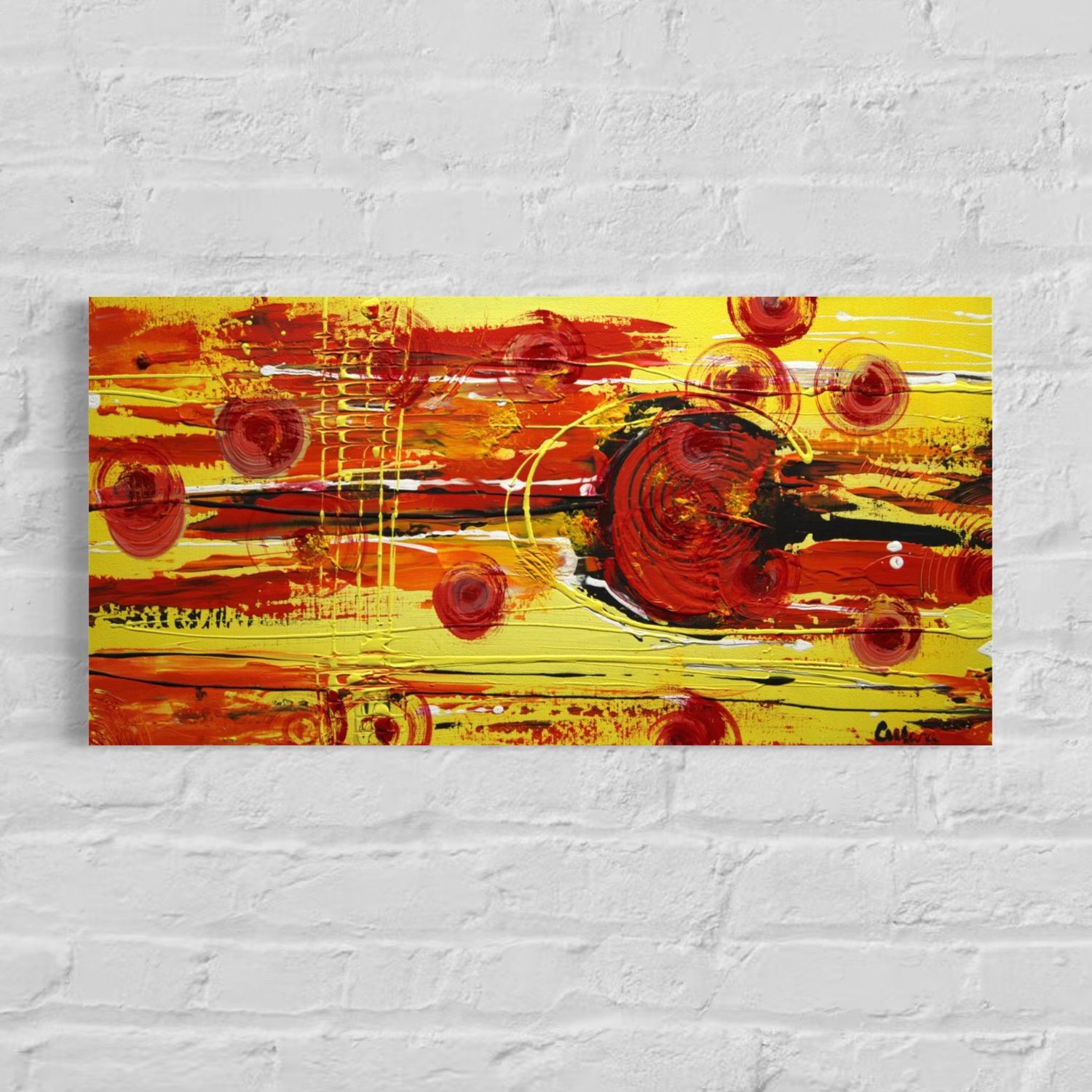 Colors of Imagination - High-Quality Abstract Painting on Canvas