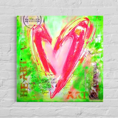 Abstract Heart – Pop Art Emotion - Artistic Accents for Special Spaces Abstract Heart – Pop Art Emotion - Artistic Accents for Special Spaces