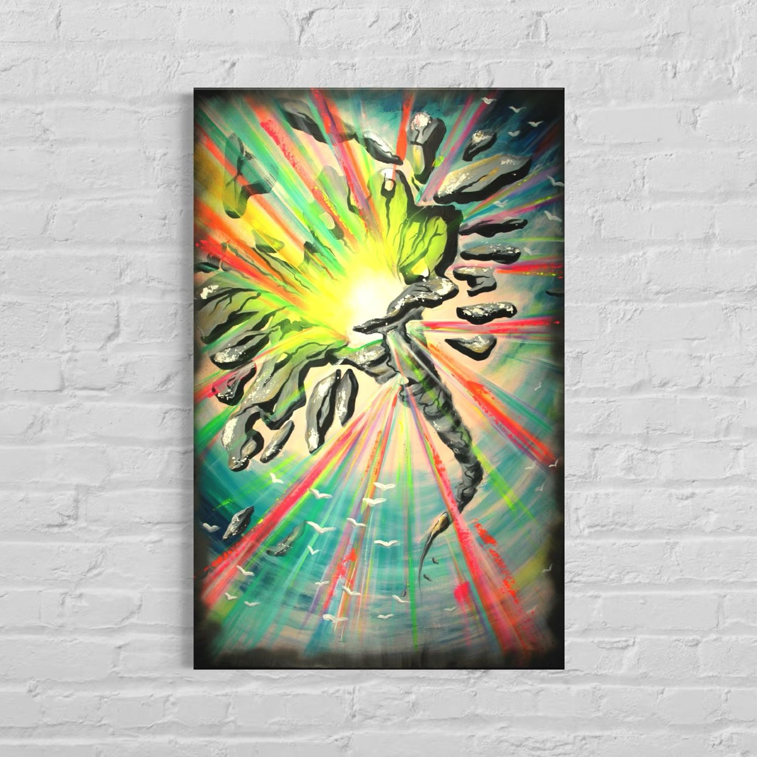 Hurricane – Stylish Wall Art with Unique Expressiveness