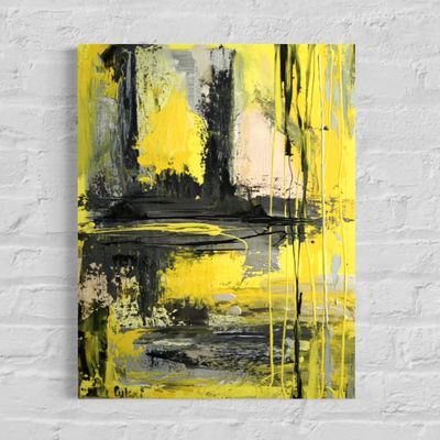 Yellow & Black in Dialogue - Fascinating Color Worlds in Abstract Art Yellow & Black in Dialogue - Fascinating Color Worlds in Abstract Art