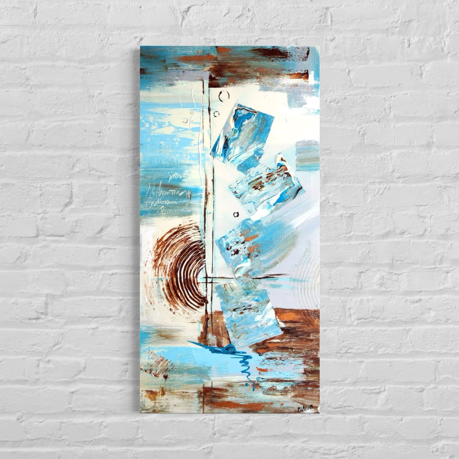 Cosmic Harmony - Colorful Abstract Paintings with Texture