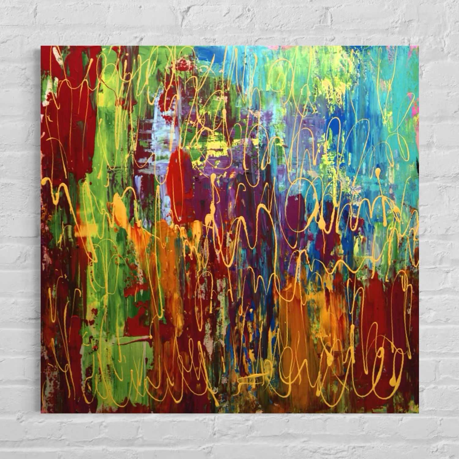 Kaleidoscope of Emotions - Abstract Art with Light, Shadow, and Structure