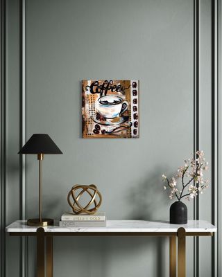 Coffee Art in Abstraction - Unique Artworks for an Extraordinary Look