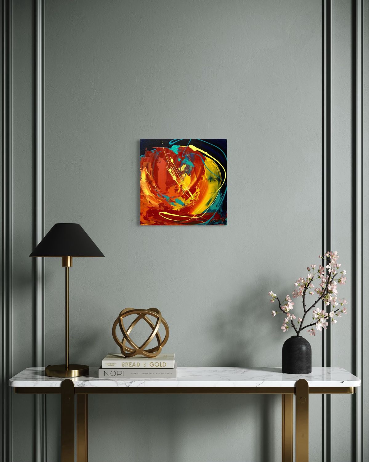 Abstract Fantasies - Dynamic Canvas Paintings with Vivid Expression