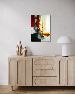Organic Structures - Dynamic Abstract Art for Loft & Office