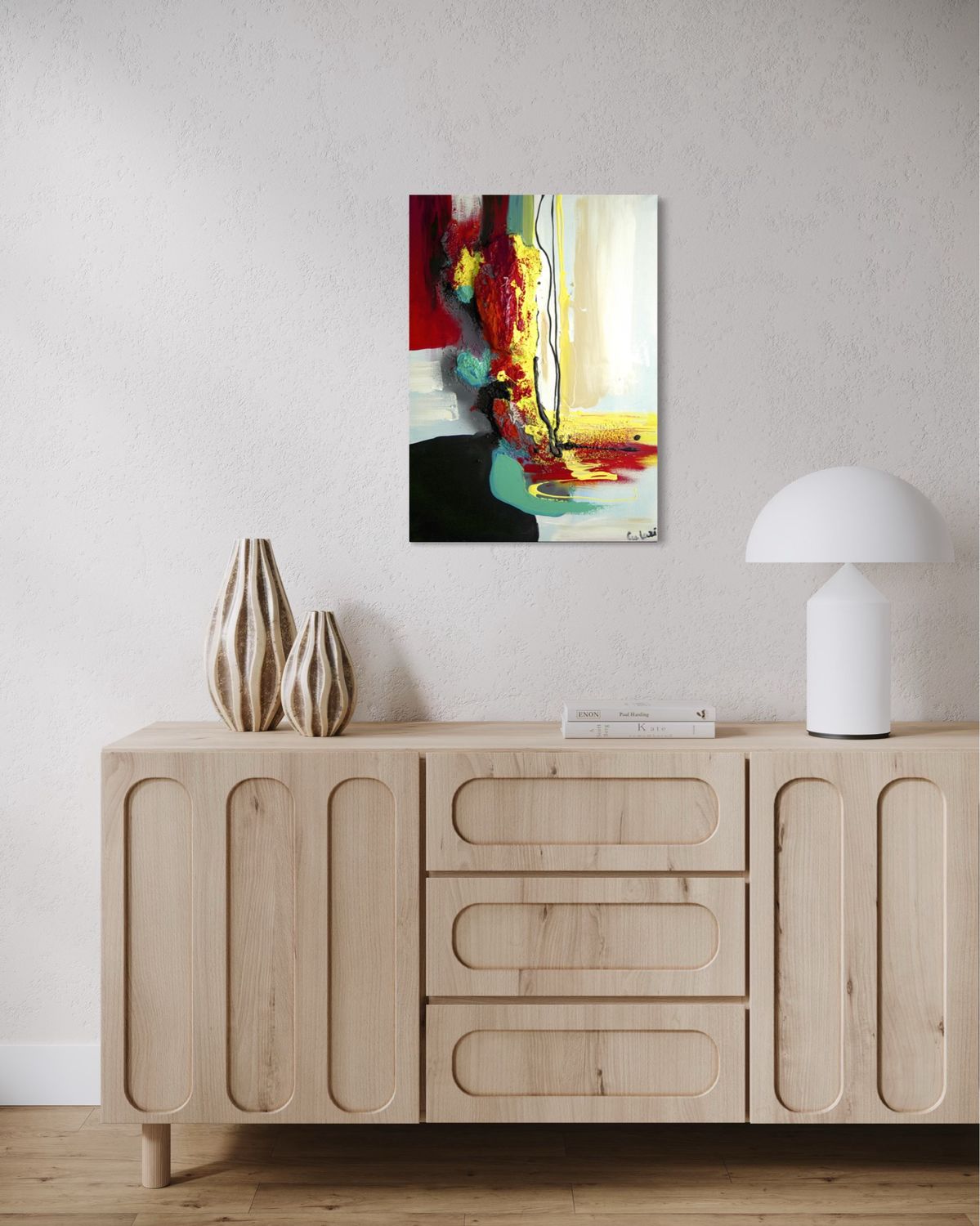 Organic Structures - Dynamic Abstract Art for Loft & Office
