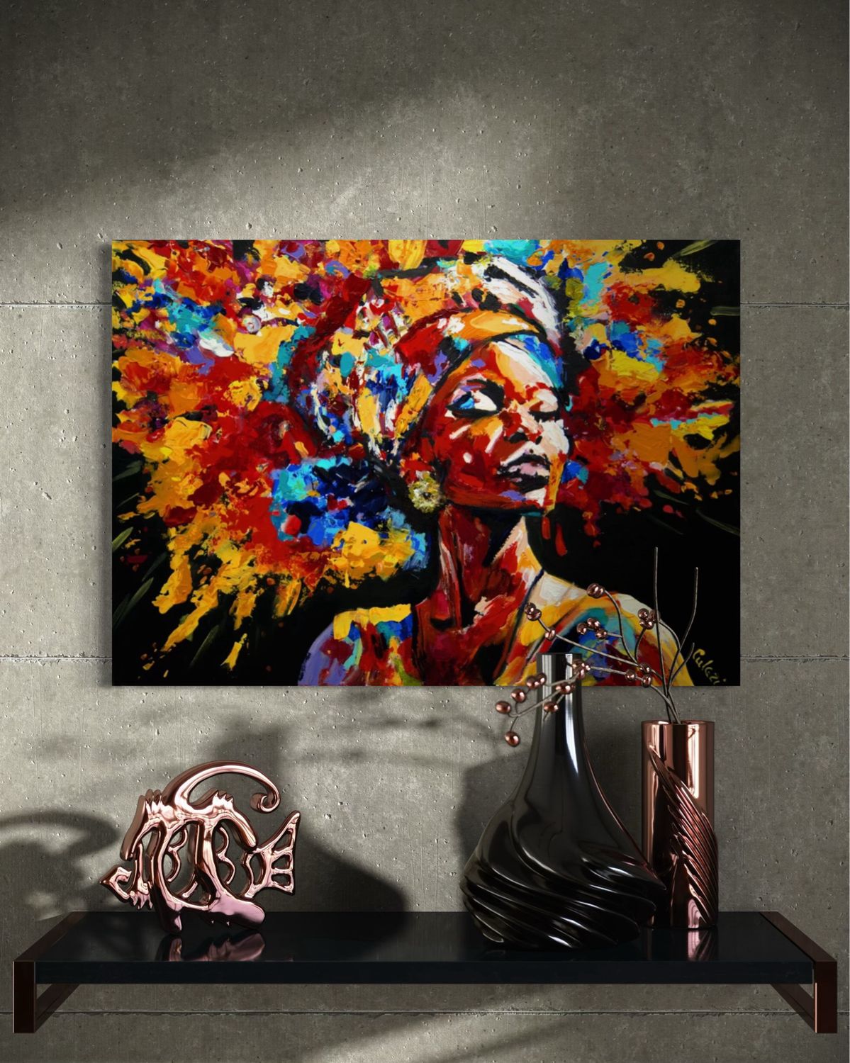 "Colorful Elegance"