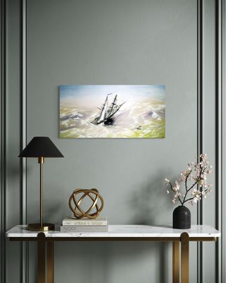 "Sailing Ship at Sea"