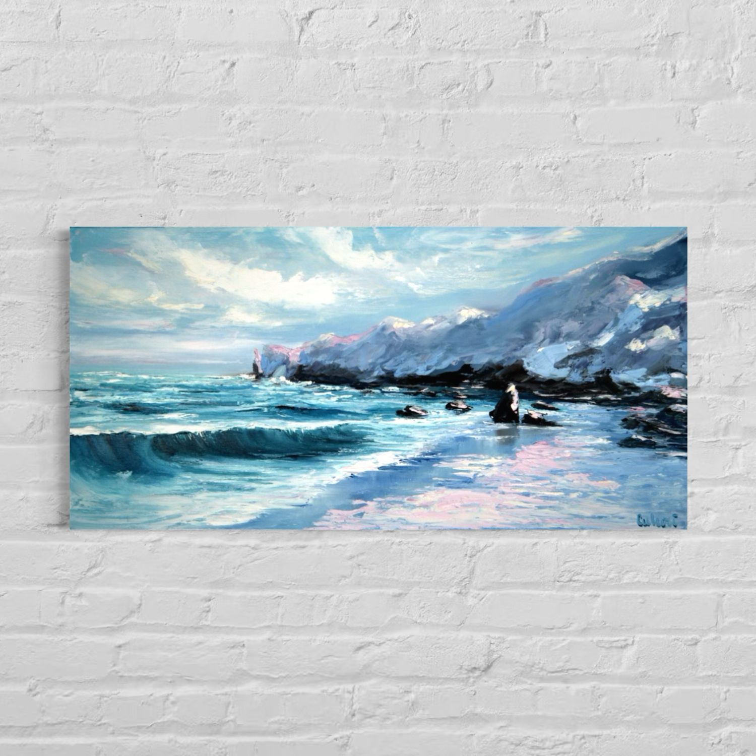 “Sea Lover&#39;s Dream” – Impressionistic Depiction of Maritime Beauty
