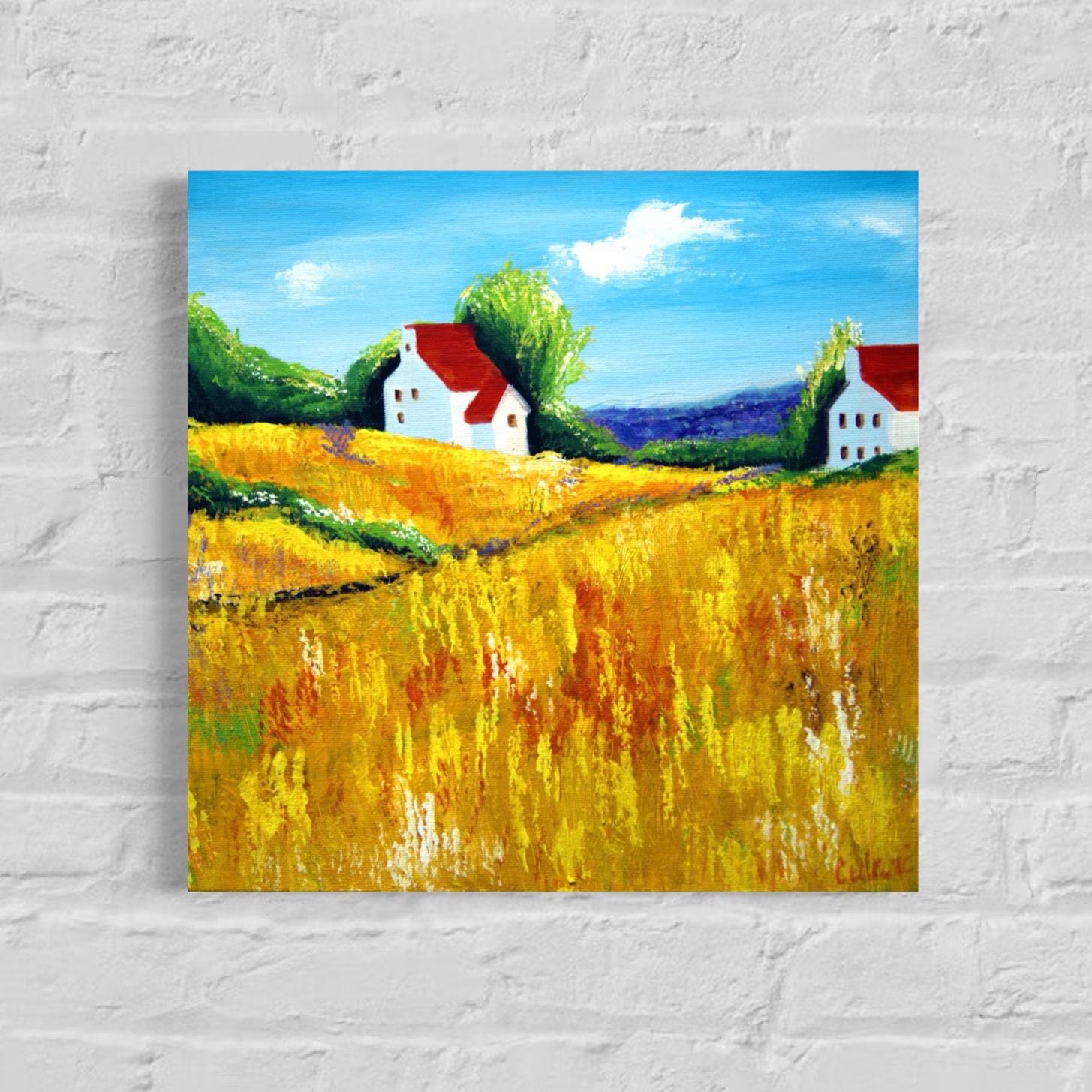 &quot;Two Houses in the Field – A Place of Tranquility and Connection&quot;