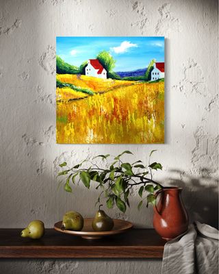 "Two Houses in the Field – A Place of Tranquility and Connection"