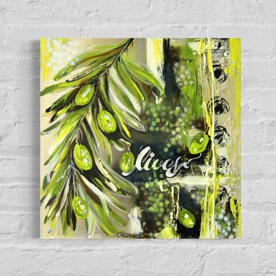 "Olives on the Branch – The Serenity of Nature in Detail" "Olives on the Branch – The Serenity of Nature in Detail"