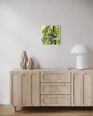 "Olives on the Branch – The Serenity of Nature in Detail"