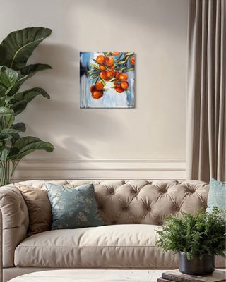 "Oranges on the Branch – Fruity Harmony in Color"