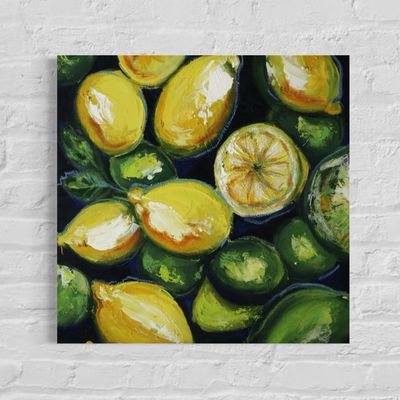 Limes – Painting by Chupakhina Larissa (Culari) Limes – Painting by Chupakhina Larissa (Culari)