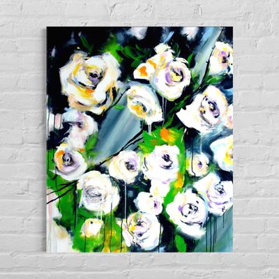 Roses – Acrylic Painting by Larissa Chupakhina (Culari) Roses – Acrylic Painting by Larissa Chupakhina (Culari)