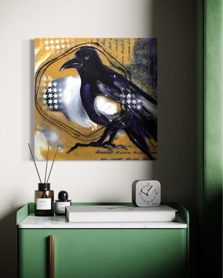 “Raven – Mystical Guardian of the Night”