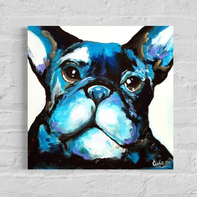 "Bulldog – Portrait Full of Character" "Bulldog – Portrait Full of Character"