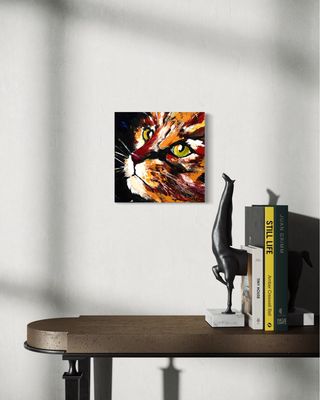 "Lonely Cat Soul – Abstract Melancholy"